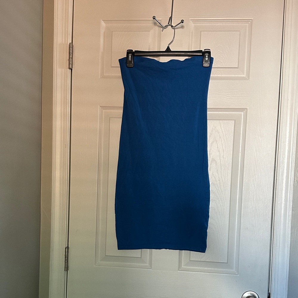 Forever 21 Vibrant Blue Holter dress